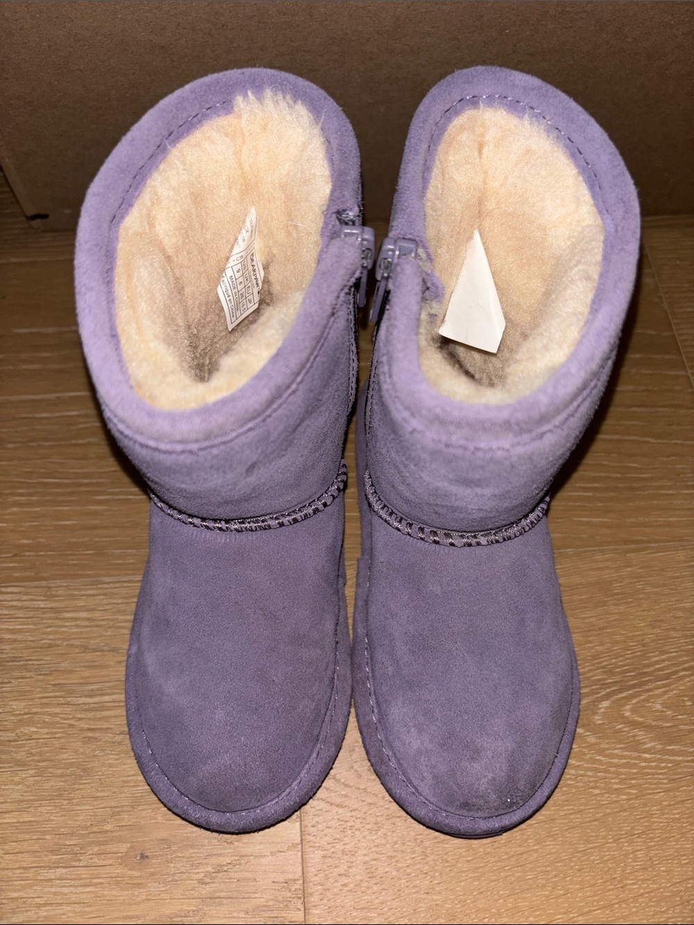 Bearpaw Ellie Zipper Toddler Boot-Purple Sage 💜❄️